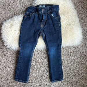 EUC Oshkosh B’Gosh dark skinny jeans 3T